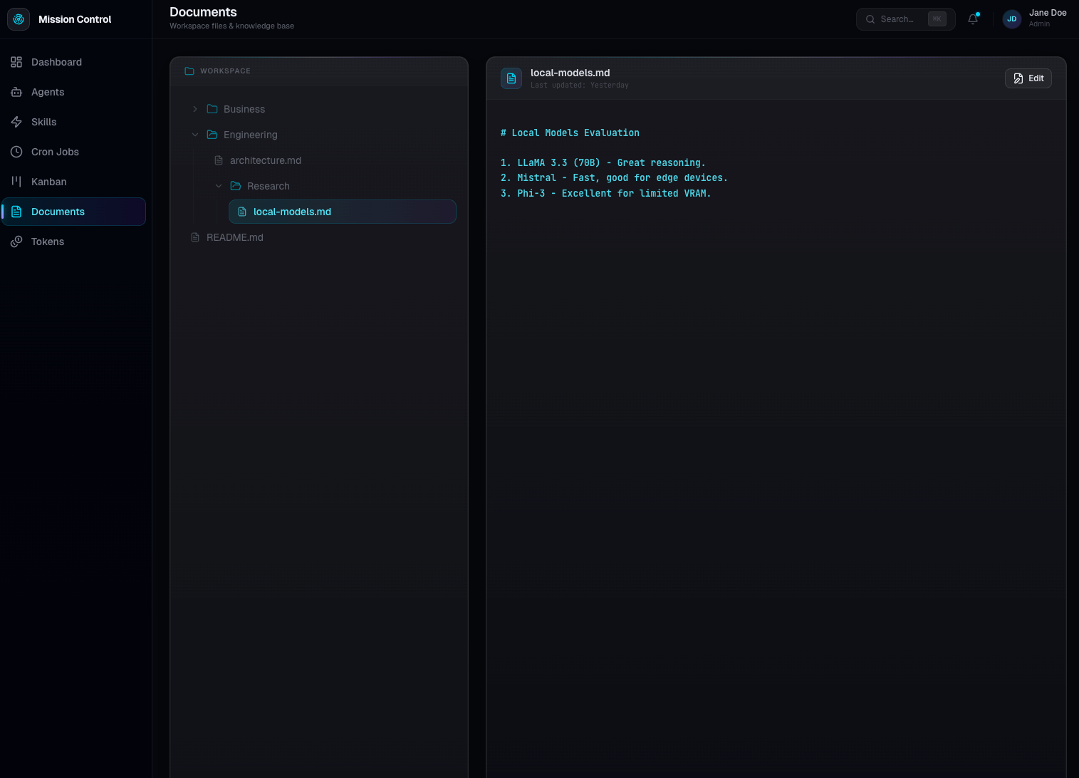 Agent Mission Control thumbnail 2